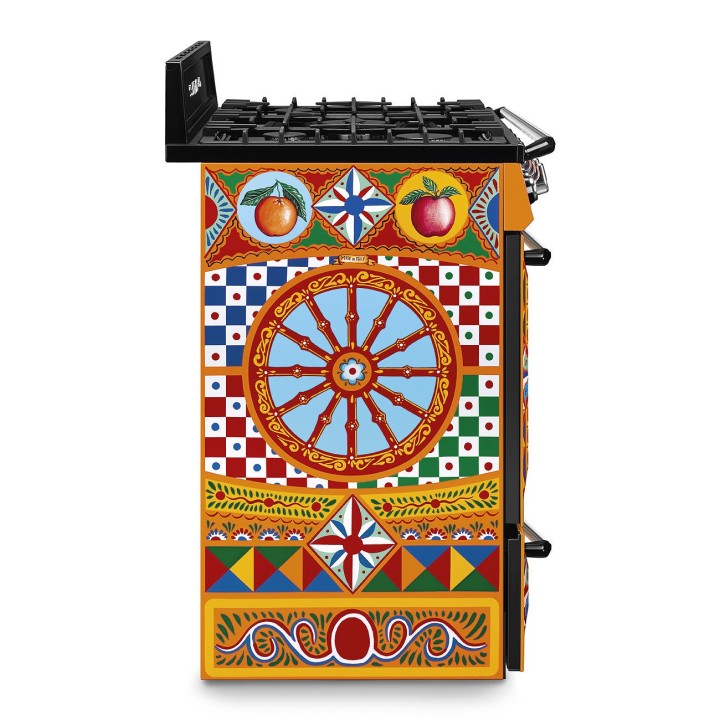 SMEG dujinė viryklė su elektrine orkaite  | 8