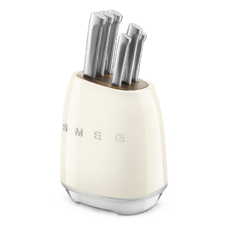 SMEG peilių rinkinys su stovu KBSF02CR, 7 dalys | 1