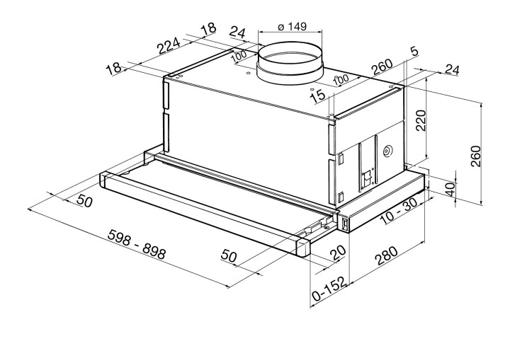 SMEG gartraukis KSET66E2 | 2