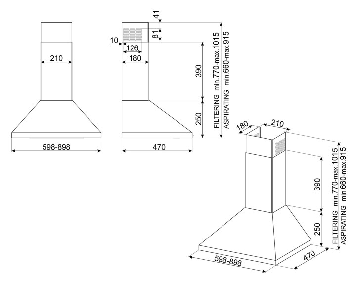 SMEG gartraukis KD61XE3 | 2