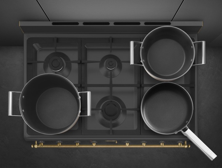 SMEG dujinė viryklė su elektrine orkaite CO90GMAN2 | 4