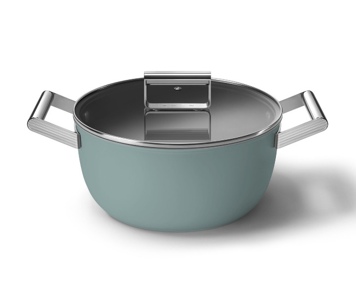 SMEG puodas su dangčiu Ø 24 cm, 5,4 l | 1