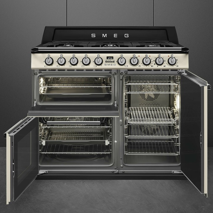 SMEG dujinė viryklė su 3 elektrinėmis orkaitėmis  | 5