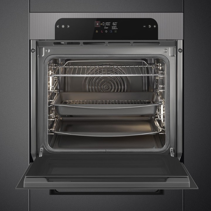 SMEG orkaitė su savaiminio išsivalymo funkcija (Pirolizė) SOP6202TS | 3