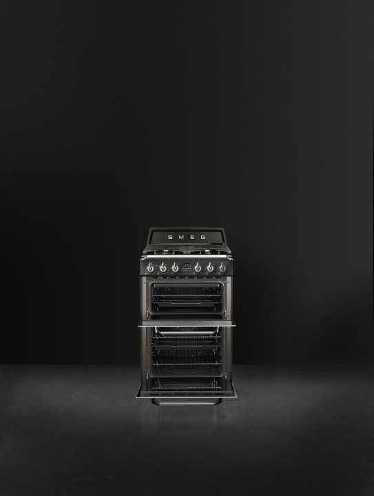 SMEG dujinė viryklė su 2 elektrinėmis orkaitėmis  | 3