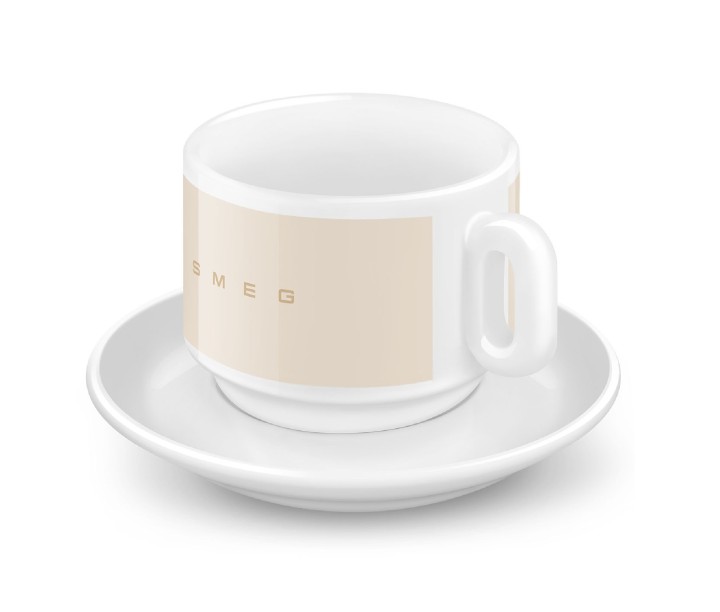 SMEG porcelianinių cappuccino puodelių rinkinys 2 vnt., 200 ml | 4