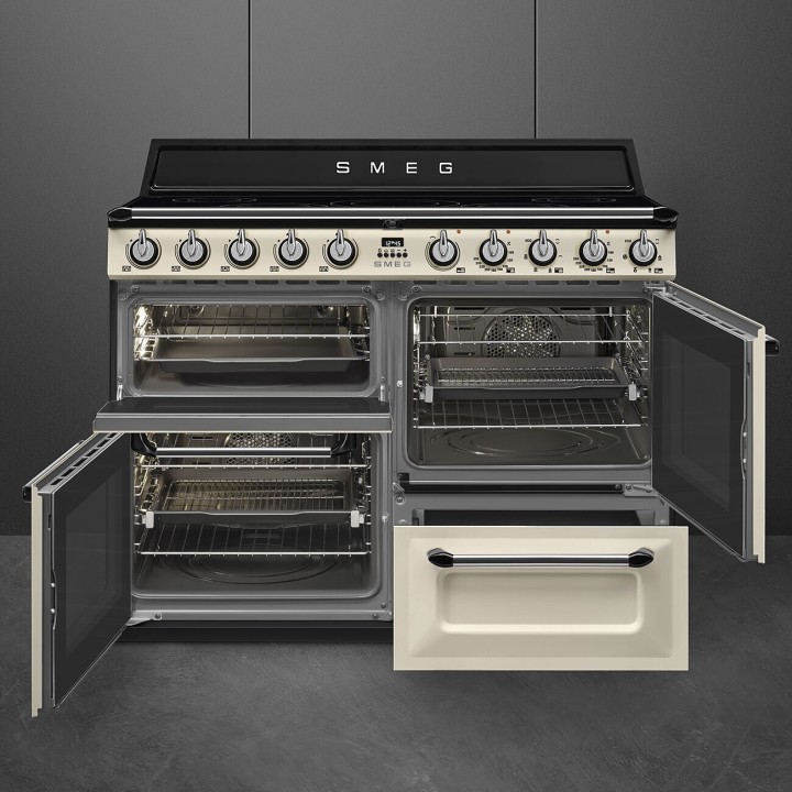 SMEG indukcinė viryklė su 3 elektrinėmis orkaitėmis  | 5