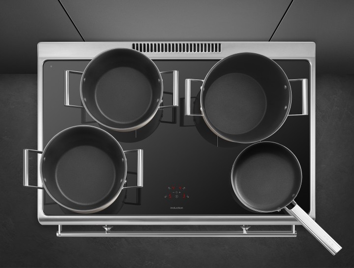 SMEG indukcinė viryklė su elektrine orkaite CG90CIXT | 6