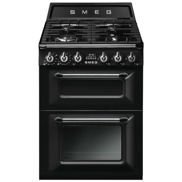 SMEG dujinė viryklė su 2 elektrinėmis orkaitėmis  | 1