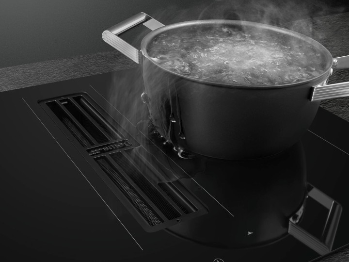 SMEG indukcinė kaitlentė su integruotu gartraukiu HOBD472D2  | 3