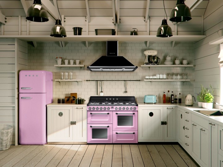 SMEG šaldytuvas FAB30RPK6 | 2