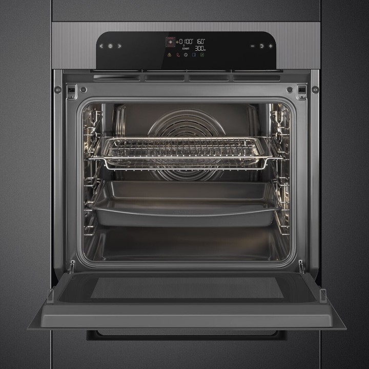 SMEG orkaitė su mikrobangų funkcija SO6202M2S | 3