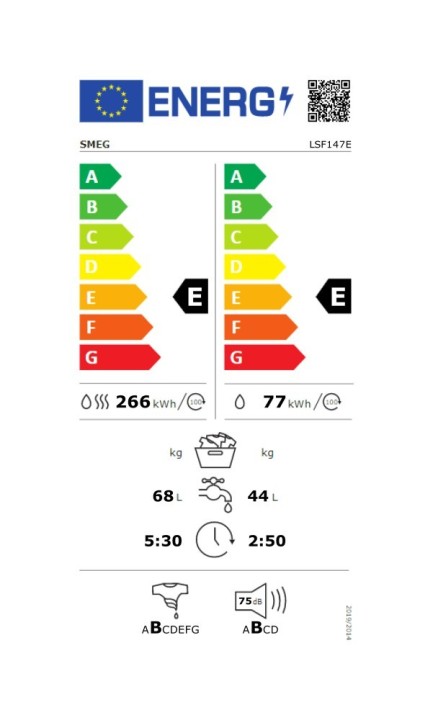 SMEG skalbyklė-džiovyklė LSF147E  | 4