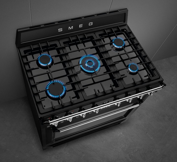 SMEG dujinė viryklė su elektrine orkaite  | 4