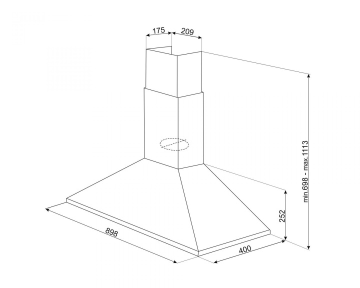 SMEG gartraukis KCH92X  | 3