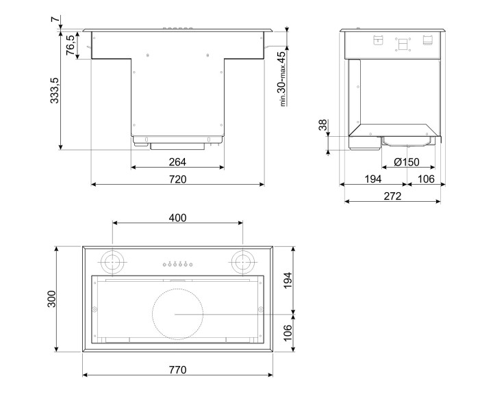 SMEG gartraukis KSEG78PXE  | 4
